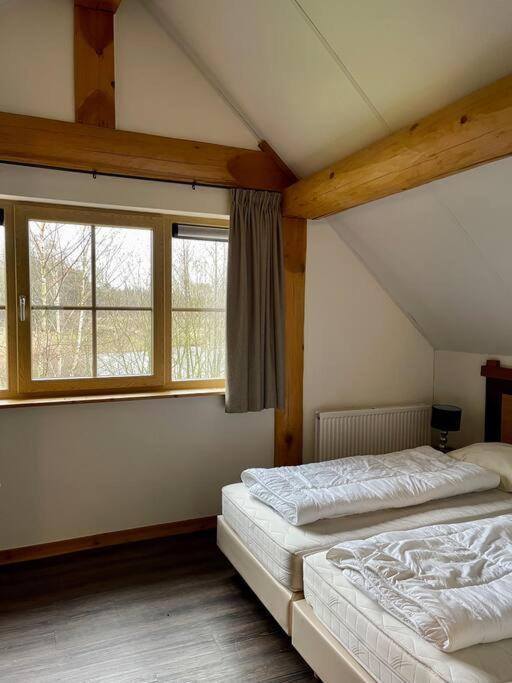 Den Ham Unieke Houten Villa Met Sauna In Twente - 6P מראה חיצוני תמונה