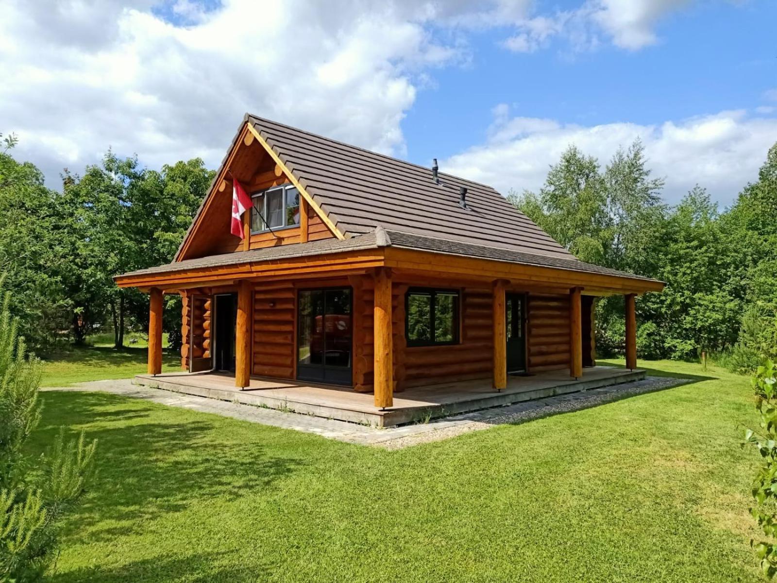 Den Ham Unieke Houten Villa Met Sauna In Twente - 6P מראה חיצוני תמונה