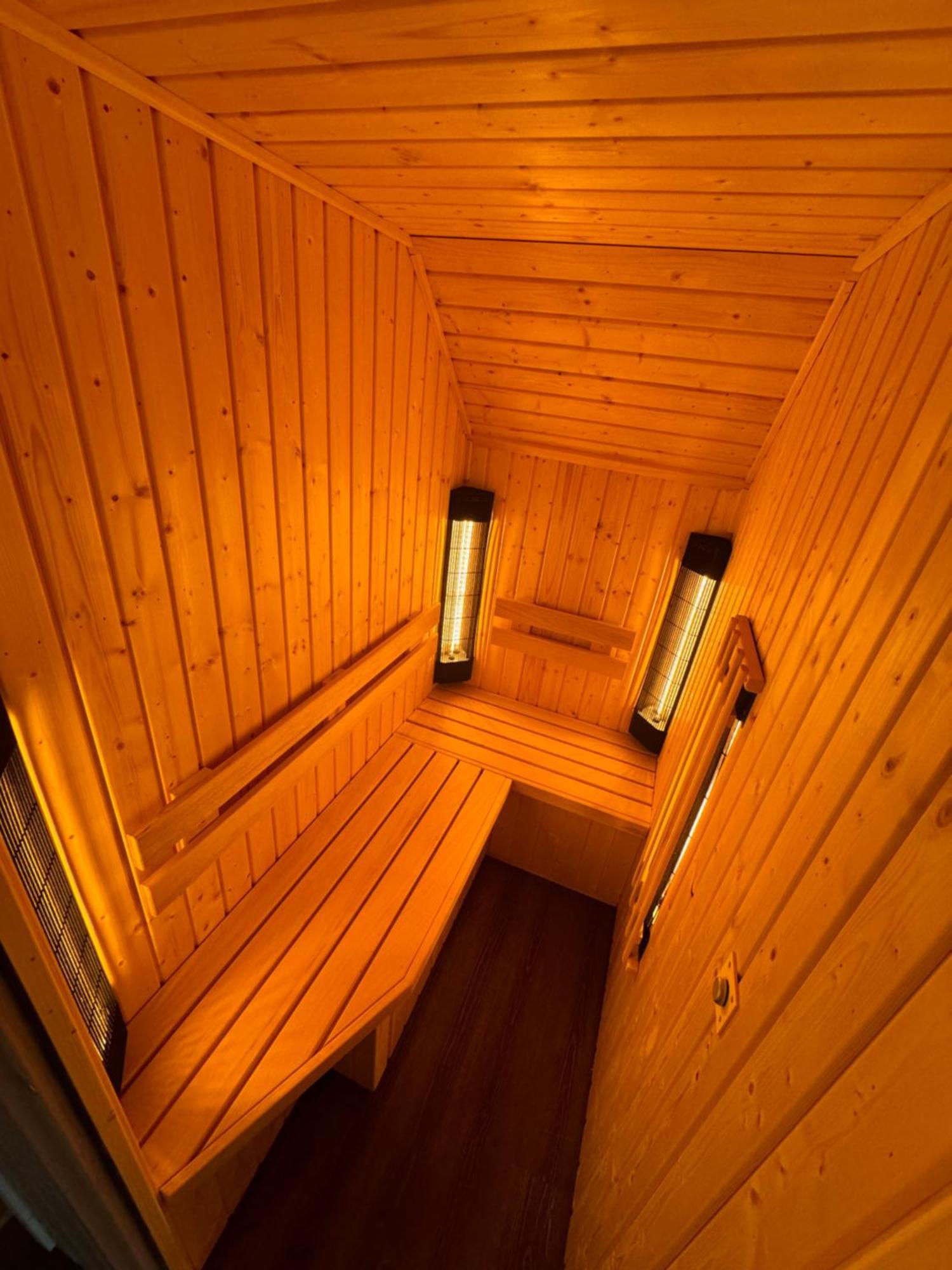 Den Ham Unieke Houten Villa Met Sauna In Twente - 6P מראה חיצוני תמונה