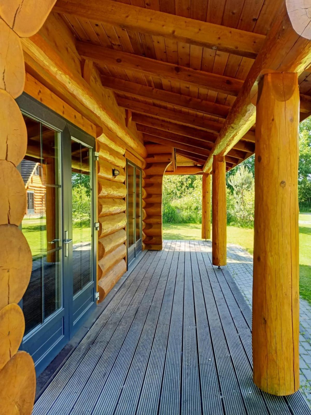 Den Ham Unieke Houten Villa Met Sauna In Twente - 6P מראה חיצוני תמונה