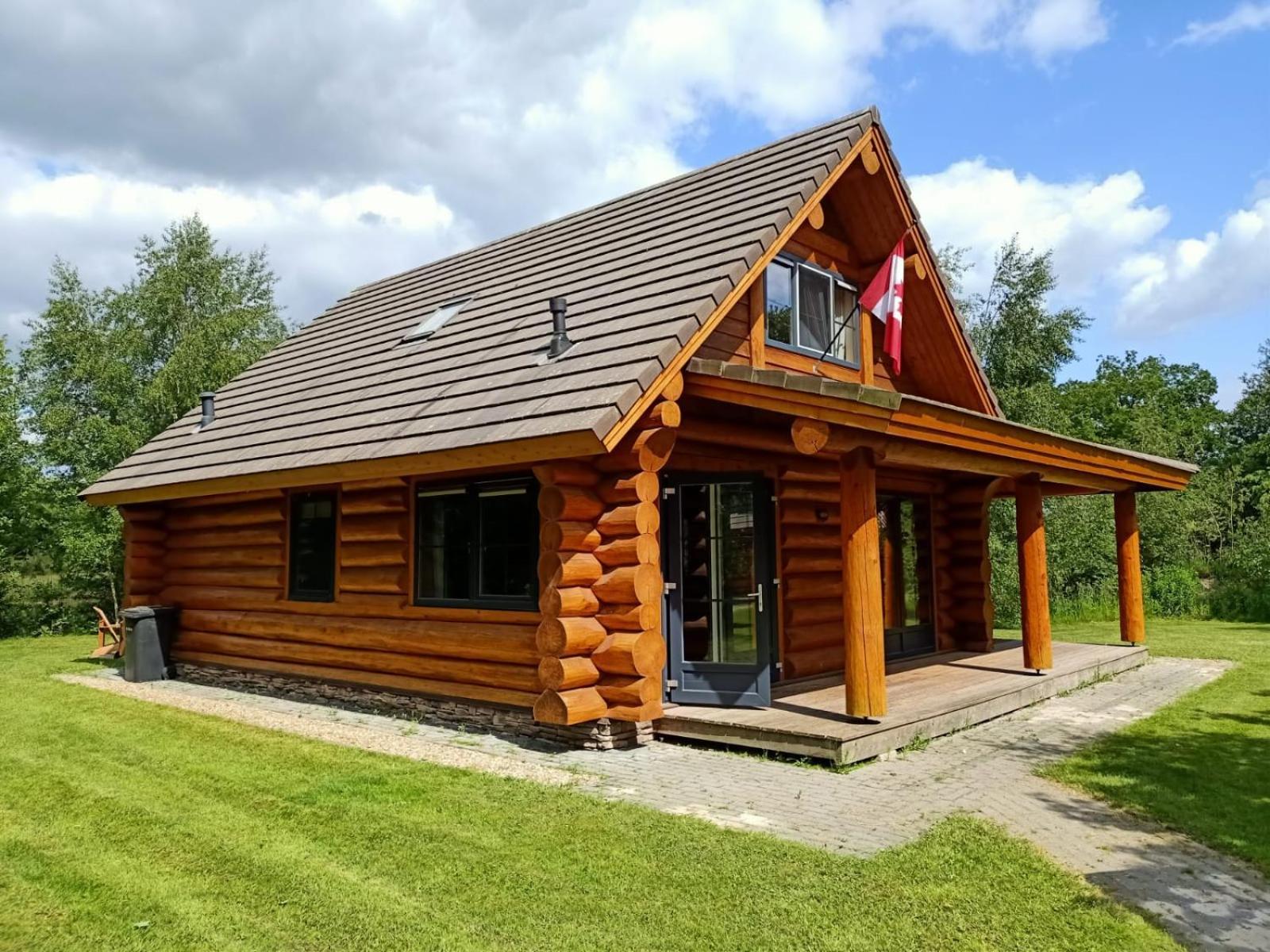 Den Ham Unieke Houten Villa Met Sauna In Twente - 6P מראה חיצוני תמונה