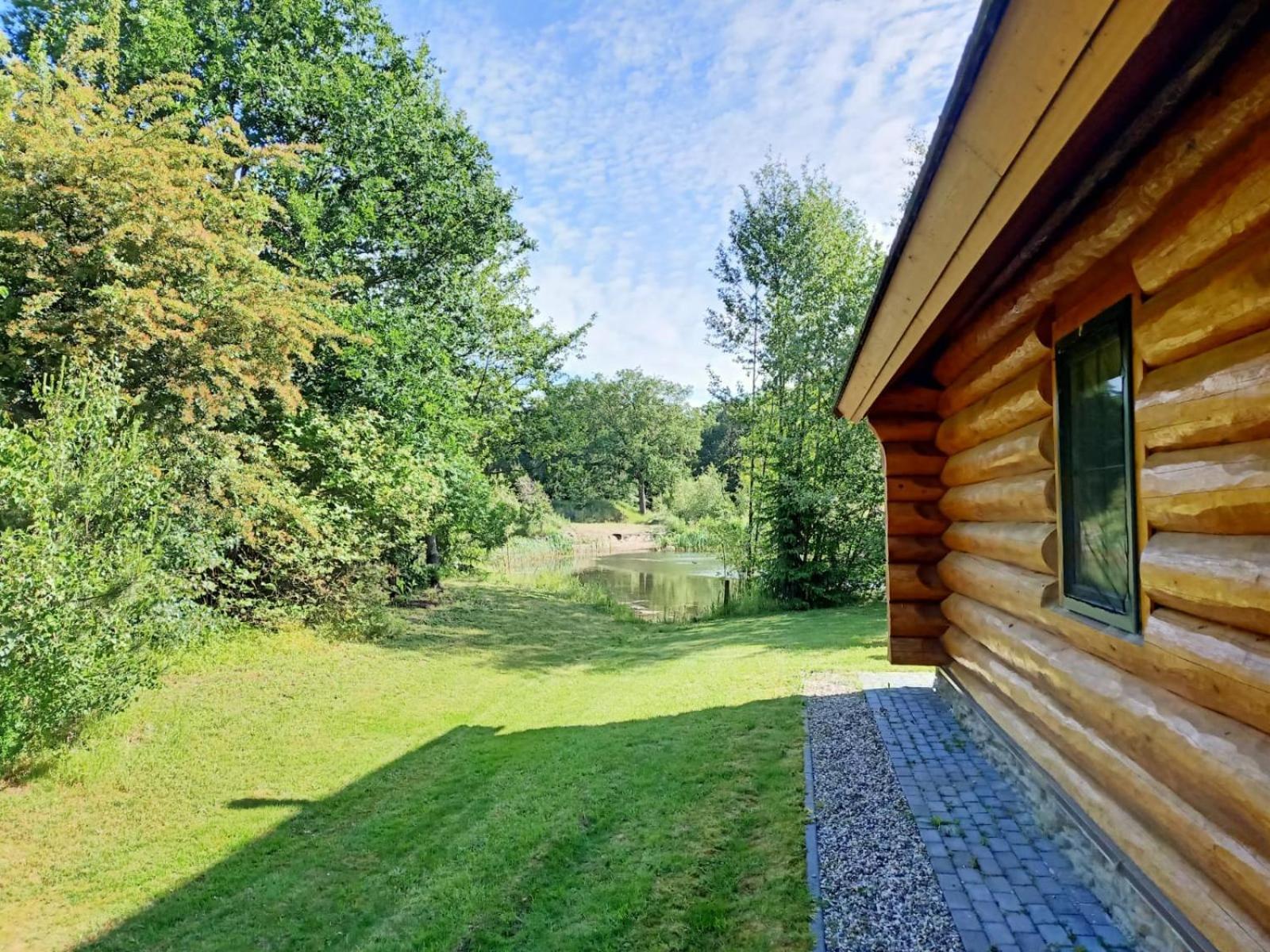 Den Ham Unieke Houten Villa Met Sauna In Twente - 6P מראה חיצוני תמונה